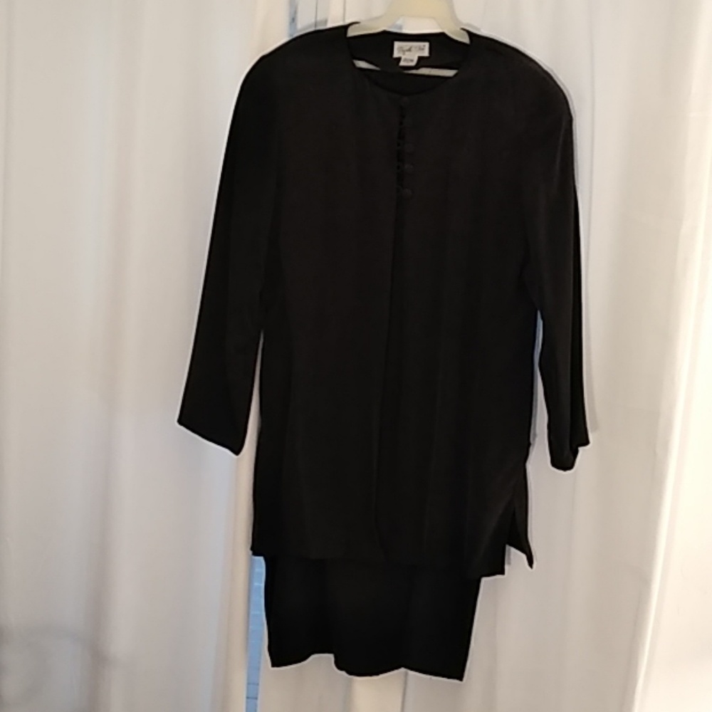 Silk dress with jacket